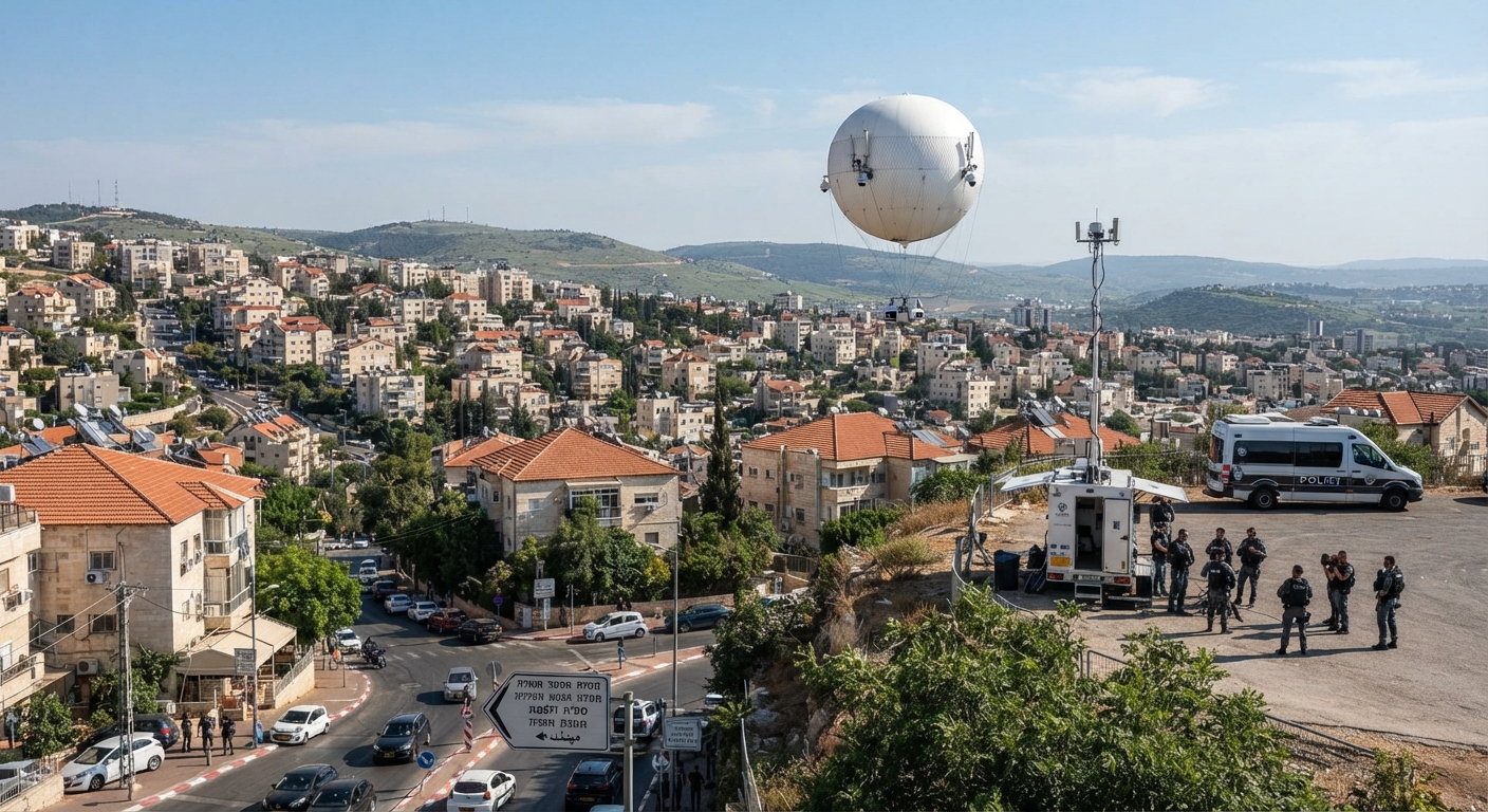 למה מפעילה המשטרה בלוני תצפית באם אל פחם?